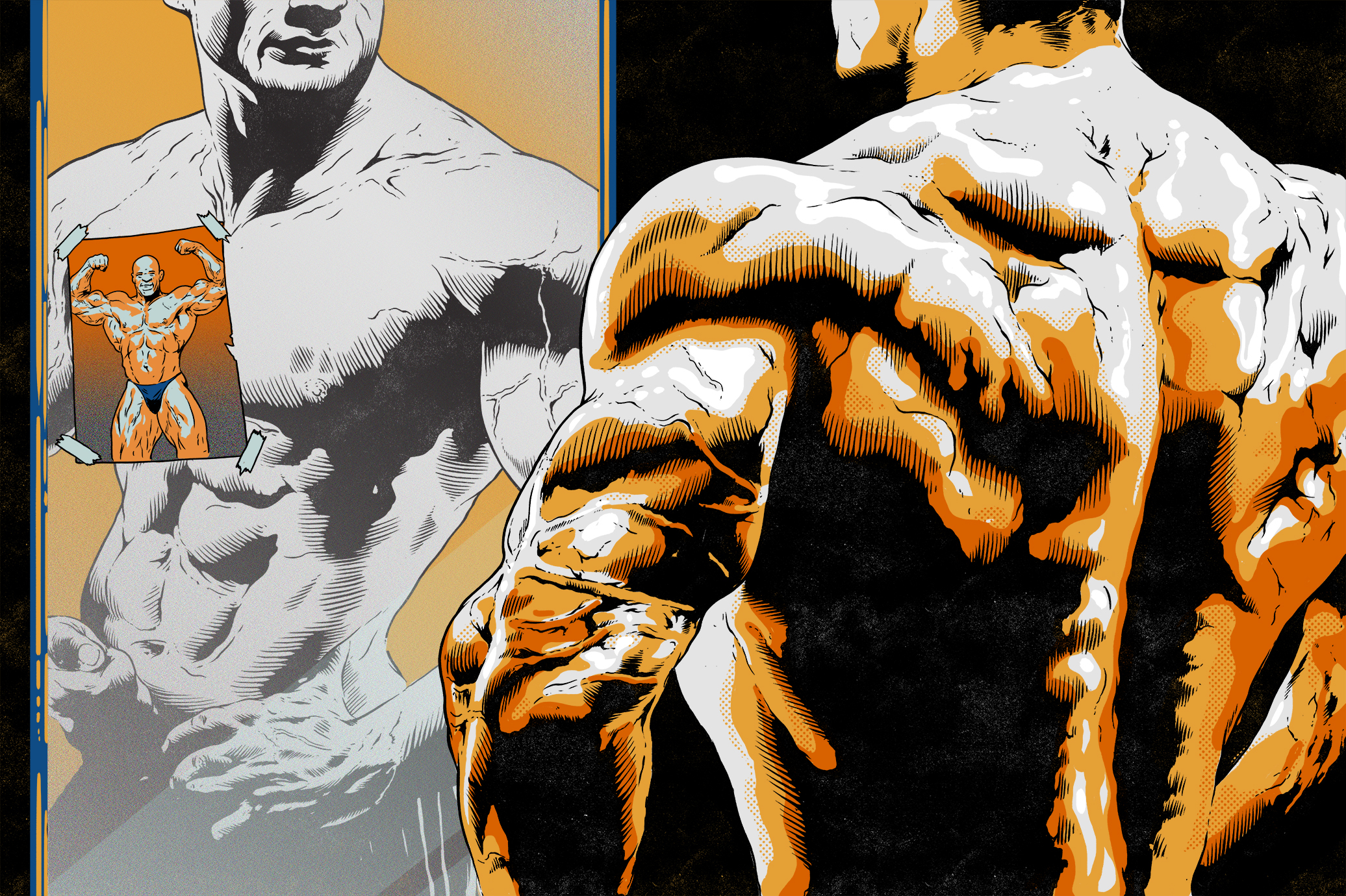 How bodybuilders, many on steroids, risk their bodies and brains