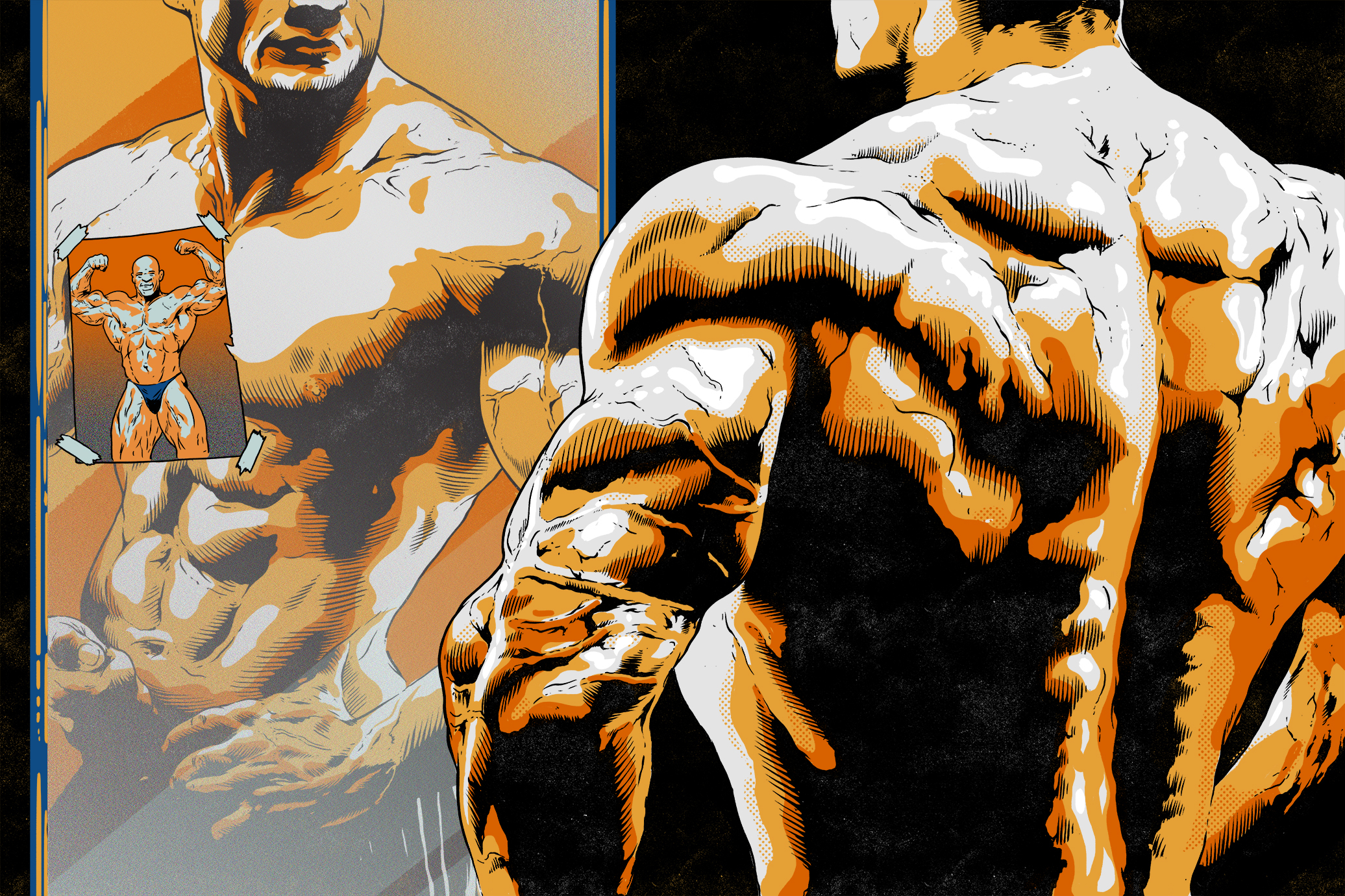 How bodybuilders many on steroids risk their bodies and brains